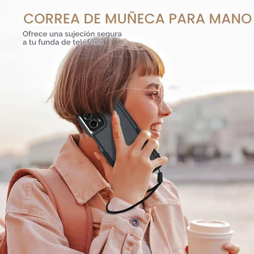 Vista 7 de Funda compatible con Moto G 5G 2024, cuerpo completo, resistente