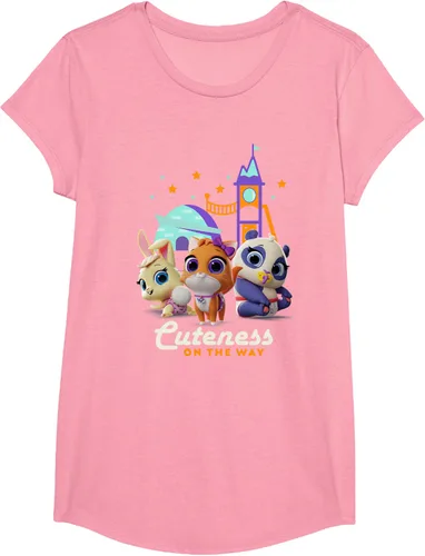 Vista 69 de Disney Camiseta Junior T.O.T.S. Cuteness On the Way Negro