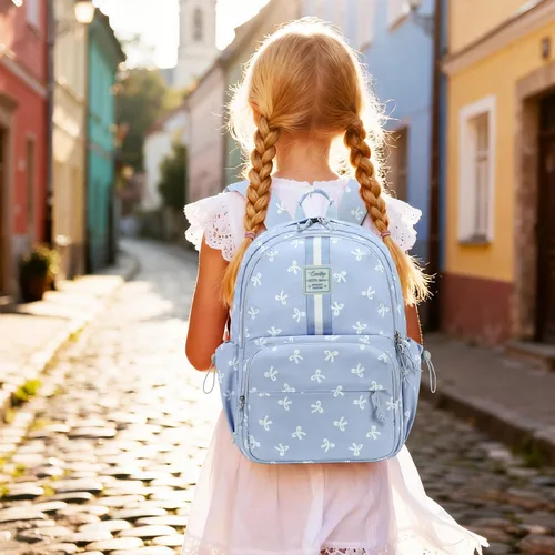 Vista 2 de Mochila preescolar para niños y niñas