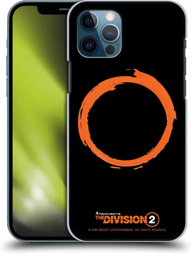 Vista 10 de Head Case Designs Funda rígida con licencia oficial de Tom Clancy's The Division 2 Demolitionist Logo Art compatible con Apple iPhone 12 / iPhone 12