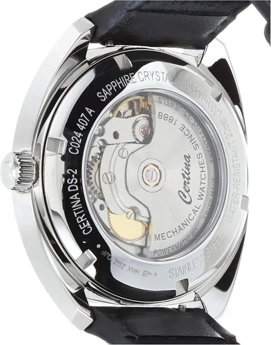 Vista 4 de Certina, Hombre, DS-2, acero inoxidable, suizo automático, reloj, rojo, plástico, 20, (C0244071742100), Rojo