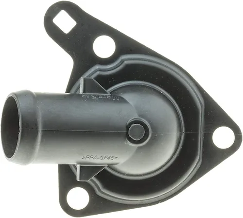 Vista 10 de MotoRad Termostato refrigerante del motor/conjunto de salida de agua, acero inoxidable