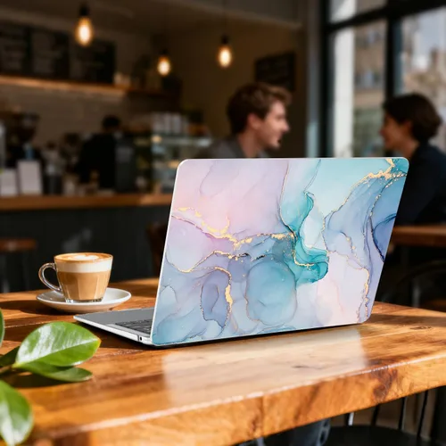 Vista 8 de B BELK - Funda compatible con MacBook Air de 13 pulgadas con chip M1 2021 2020 2019 2018 A2337 A2179 A1932, Plastic Hard Shell for MacBook Air