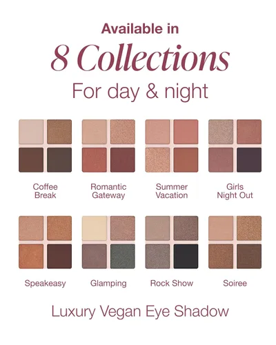 Vista 7 de Mineral Fusion Paleta de sombras de ojos Maquillaje vegano con acabados mate, satinado y brillante Fórmula natural y ligera (Coffee Break)