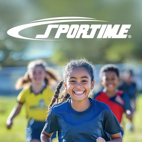 Vista 3 de Sportime Poly Playground Ball - 13 pulgadas - Azul
