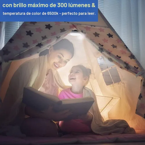 Vista 5 de Luces de sombrilla con control remoto, luces de sombrilla voladizas recargables para patio con 3 modos de brillo, para sombrilla de patio compensada