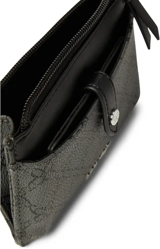Vista 3 de Nine West Jollie Boxed Slg - Cartera doble con cremallera superior pequeña, Negro azabache, Jollie - Cartera plegable con cremallera superior pequeña