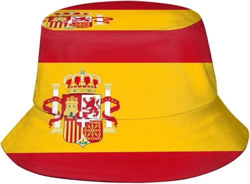 Vista 29 de Sombrero de pescador con bandera de moda, sombrero de pescador, sombreros de pescador con bandera linda para mujeres y hombres