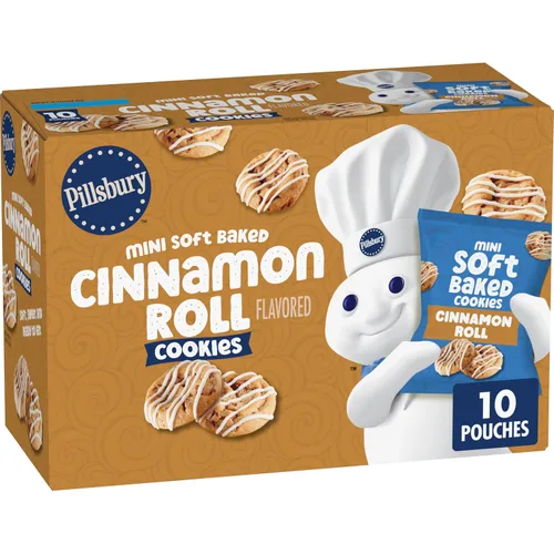 Vista 10 de Pillsbury Mini galletas de chispas de chocolate horneadas suaves, tamaño compartido, 6 oz