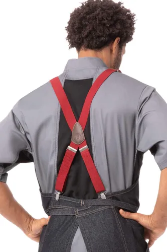 Vista 5 de Chef Works Delantal con babero unisex Berkeley Chefs