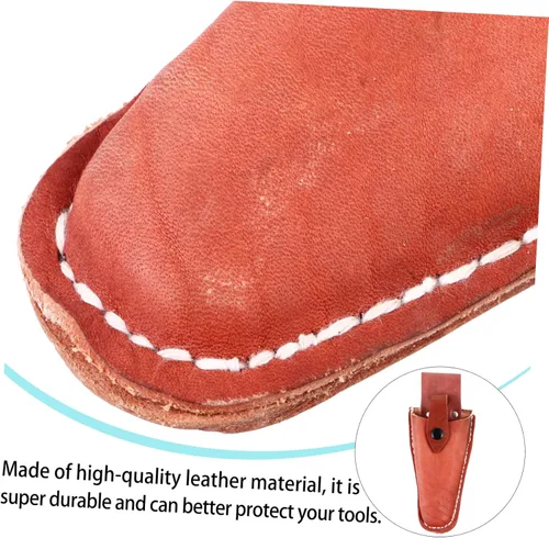 Vista 3 de DOITOOL Bolsa de podadora de jardín, herramienta de peluquería para el cabello, tijeras de tijera, protector de vaina de poda, cinturón