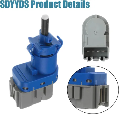 Vista 2 de Nuevo Interruptor de Luz de Freno de 4 Pines Compatible con Ford F-150 F-250 F-350 Focus/Mazda 2 3 5 6 / Lincoln MKC MKT OEM:4838697 / 8T4T-9G854-AA