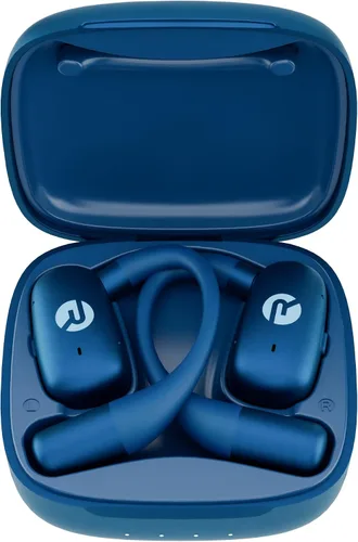 Vista 9 de Raycon Everyday - Auriculares de oído abierto, doble micrófono, 40H, color Azul