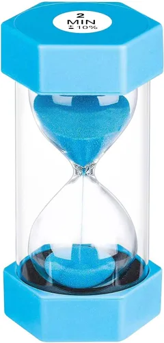 Vista 34 de Reloj de Arena con Temporizador de Arena de 1 Minuto, Reloj de Arena Irrompible, SandWatch de Plástico de 1 Min, Reloj De Arena 1 Minutos, Reloj