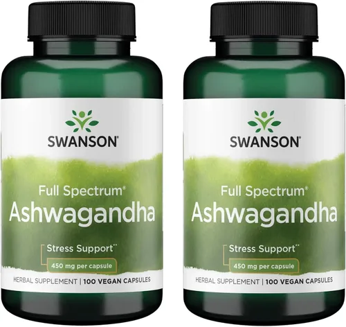 Vista 8 de Swanson Suplemento en polvo de Ashwagandha - Suplemento de raíz y partes aéreas de Ashwagandha que promueve el alivio del estrés y el apoyo