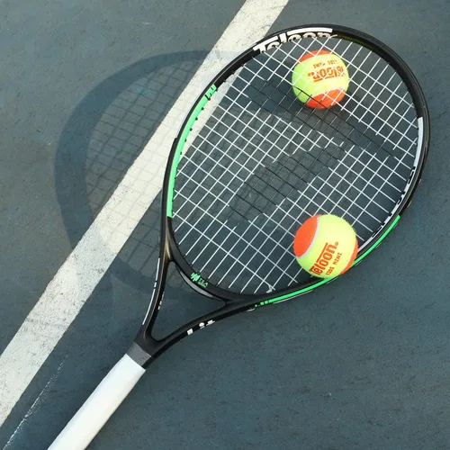 Vista 5 de Teloon Raqueta de tenis para niños, raqueta de tenis juvenil de 19 a 25 pulgadas con cubierta, raqueta de tenis junior para niños y niñas de 3 a 12