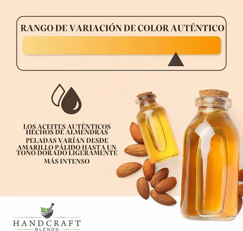 Vista 4 de Handcraft Blends - Aceite de almendras dulces, 16 onzas líquidas