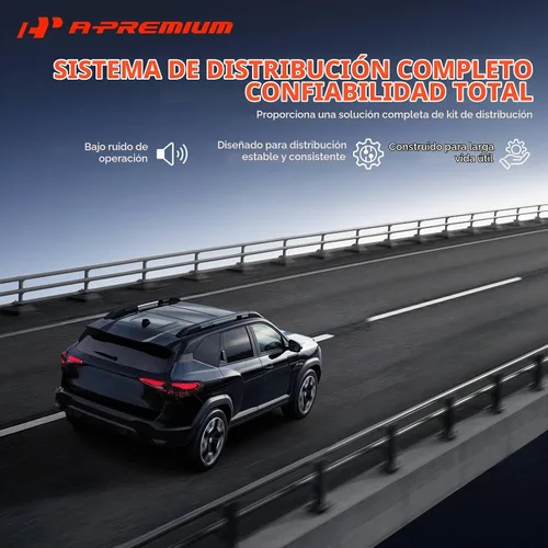 Vista 9 de A-Premium Kit de cadena de distribución del motor con tensor - compatible con SOHC, 6Cyl 3.7L - Compatible con Dodge, Ram, Jeep y Mitsubishi