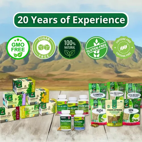 Vista 6 de Hanan Té de cola de caballo (Cola de Caballo) - 50 bolsitas de té de cola de caballo totalmente natural de Perú también conocido como Shavegrass
