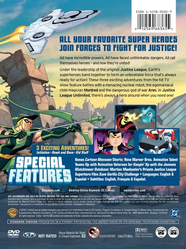 Vista 2 de Justice League Unlimited Saving the World - DC Comics Kids Collection