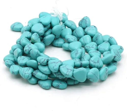 Vista 13 de Cuentas de piedra natural pulida en forma de corazón mixto de amatista para hacer joyas, collares, pulseras, 2 hebras