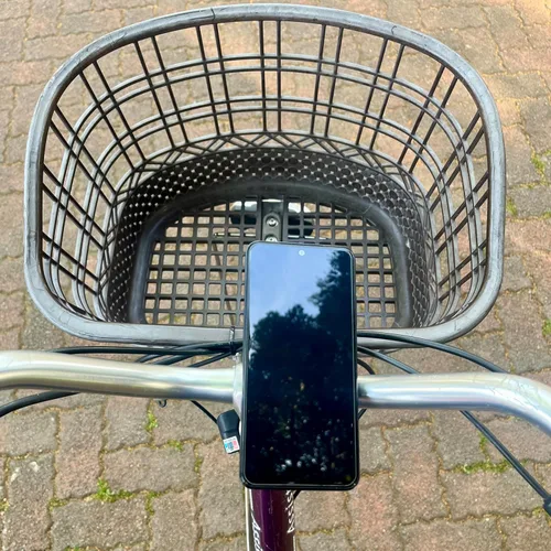 Vista 6 de Snap! Soporte magnético para teléfono móvil para manillar de bicicleta: seguro y ligero, color negro