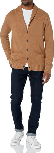 Vista 4 de Goodthreads Mens Soft Cotton Shawl Cardigan Sweater