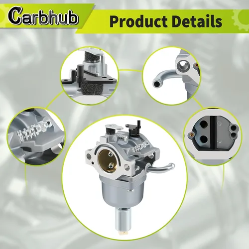Vista 5 de Carbhub 594593 Repuesto de carburador para 594593 591731 796109 796078 590400 31H777 Carburador 14.5HP - 21HP con 797008 677014 697634 697153 Filtro
