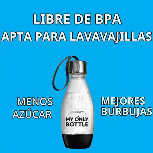 Vista 3 de SodaStream Mi única botella de 0.5 litros, negra