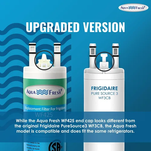 Vista 5 de Aqua Fresh Repuesto para WF3CB, PureSource 3, 706465, 242086201, 242086203, 242294501, 242069601, AP4567491, PS3412266, WF425 Filtro de agua