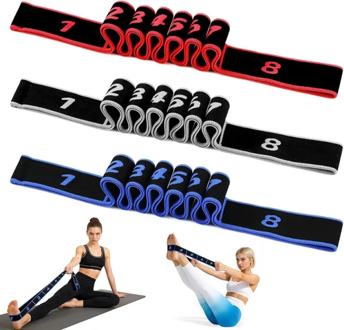 Vista 7 de Fitness Resistance Band for Stretching and Yoga