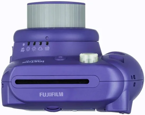 Vista 2 de Fujifilm Cámara Instax Mini 8 de película instantánea (uva) (renovada)