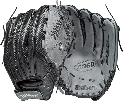 Vista 8 de Wilson 2021 A360 Guante de softbol de lanzamiento lento para adultos
