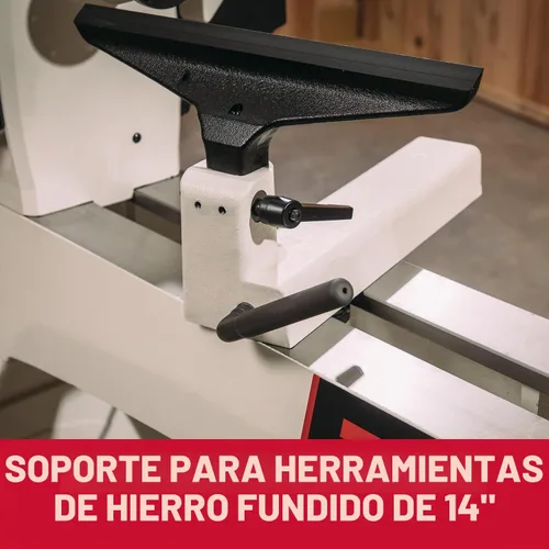 Vista 5 de JET 18" x 40" EVS Torno para carpintería, 2 HP, 230V 1Ph (Modelo JWL-1840EVS)