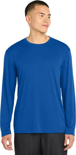Vista 12 de SPORT-TEK Camiseta de manga larga PosiCharge Competitor Azul atómico
