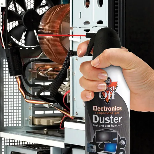 Vista 5 de Falcon comprimido de gas (152a) plumero de limpieza desechable 3 unidades, 10 oz. Lata (DPSXL3)