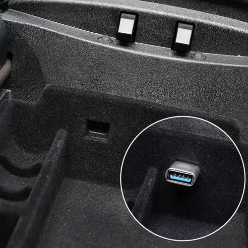 Vista 5 de Bandeja organizadora de consola central flocada, caja de almacenamiento oculta para Mercedes Benz GLE350 W167 GLE Coupe C167 53 400 GLS450 X167 580