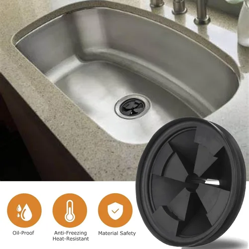 Vista 3 de InSinkErator Evolution Series - Protector contra salpicaduras de 3 3/8 pulgadas, desagüe para fregadero de cocina, desagüe de cocina extraíble