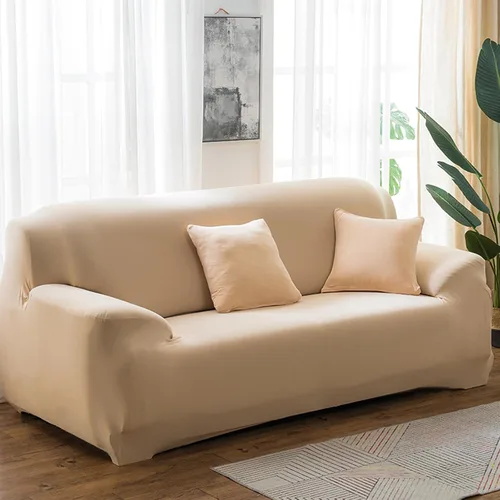 Vista 25 de Morbuy Funda súper elástica para sofá, 4 piezas de elastano, funda de sofá modular de color sólido con parte inferior elástica, protector de muebles