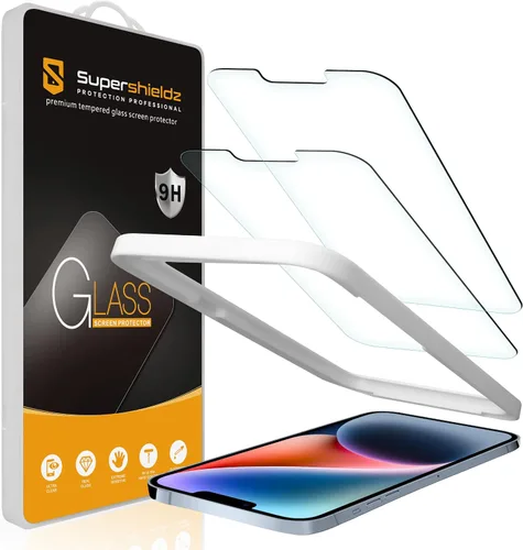 Vista 19 de Supershieldz Protector de pantalla de vidrio templado diseñado para iPhone 11 Pro, iPhone Xs y X (5.8 pulgadas), bandeja de fácil instalación