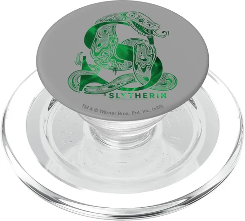 Vista 8 de Harry Potter Slytherin S Logo PopSockets Grip y soporte para teléfonos y tabletas, Negro