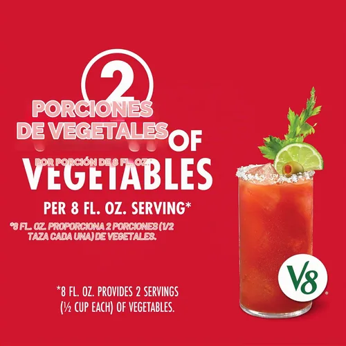 Vista 3 de V8 Bloody Mary Mix, lata de 8 fl oz (paquete de 6)