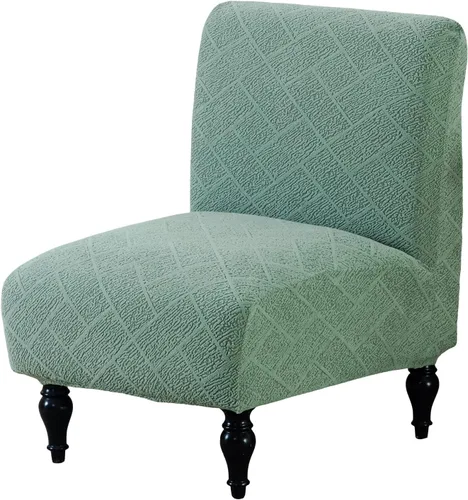 Vista 19 de Funda para Silla Sin Brazos Eco-Ancheng Desmontable Fundas para Sillas Decorativas Sin Brazos Lavables Funda para Silla Deslizante Sin Brazos Funda