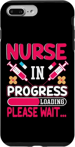 Vista 12 de Nurse is Loading Please Wait Case for iPhone 17