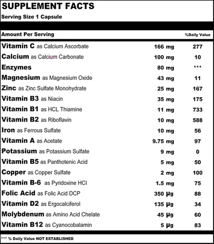 Vista 4 de OPTIMMUNER Plus - Refuerzo del sistema inmunológico - Suplemento 100% natural - Mejoras reales, 60 cápsulas