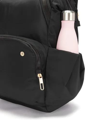 Vista 14 de PacSafe Mochila antirrobo Citysafe CX 17L para mujer, se adapta a laptop de 16 pulgadas, Negro, talla única , Citysafe Cx 17l - Mochila antirrobo