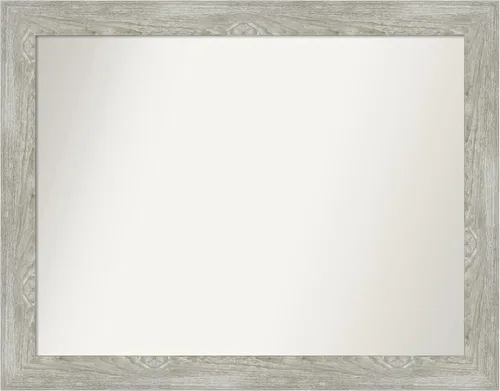 Vista 56 de Amanti Art Espejo personalizado, espejo de baño Alexandria Greywash, espejo de pared o espejo de tocador de baño sobre el fregadero
