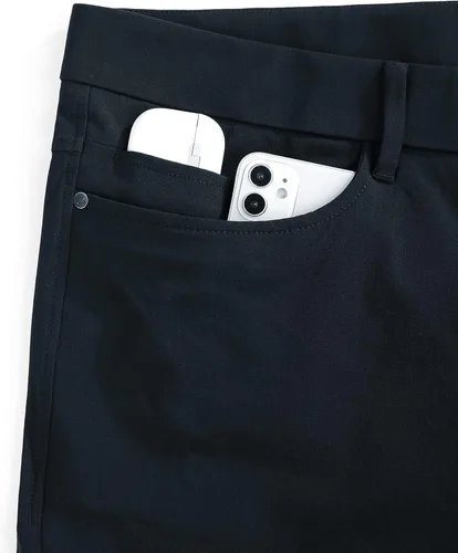 Vista 4 de CRZ YOGA Pantalones de golf cómodos para todo el día para hombre con 5 bolsillos, 303234 pulgadas, de secado rápido, ligeros, casuales, para trabajo