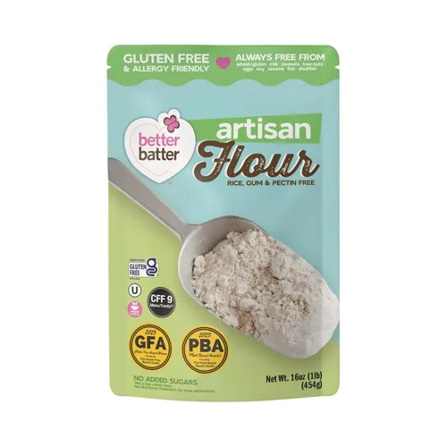 Vista 10 de Mejor Harina para Rebozar Mezcla Artesanal Multiuso Certificada Libre de Gluten, Libre de los 8 Principales Alérgenos, Bolsa de 2.5LB para Reemplazo