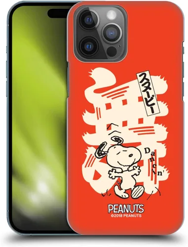 Vista 75 de Head Case Designs Funda rígida con licencia oficial de Peanuts Charlie Brown Oriental Snoopy compatible con Apple iPhone 7/8/SE 2020 y 2022